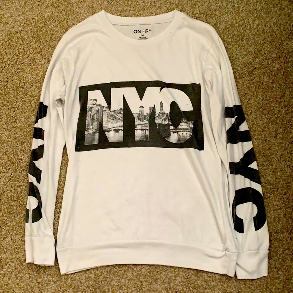 Graphic NYC long sleeve top